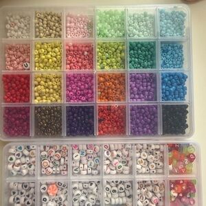 4mm seed colorful beads / for bracelets Set